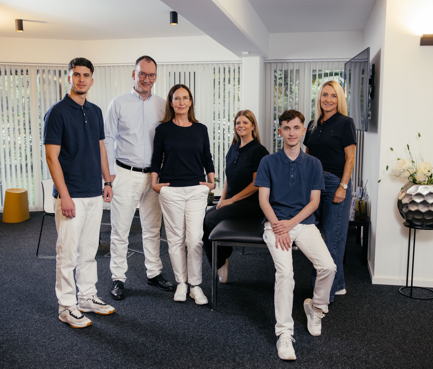 Das Team der Orthopädie Dr. Radke in München-Nymphenburg